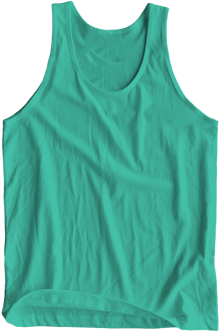 Basic Sea Green Tank Top - Sugar Rush Logo Tanktop Men (480x480), Png Download