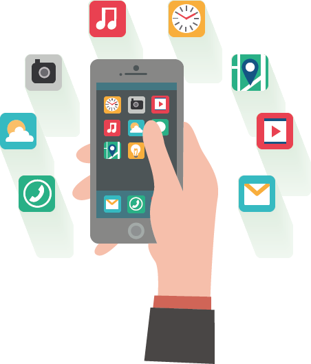 Desarrollo De Aplicaciones Móviles - Desenvolvedor De Aplicativos (452x529), Png Download