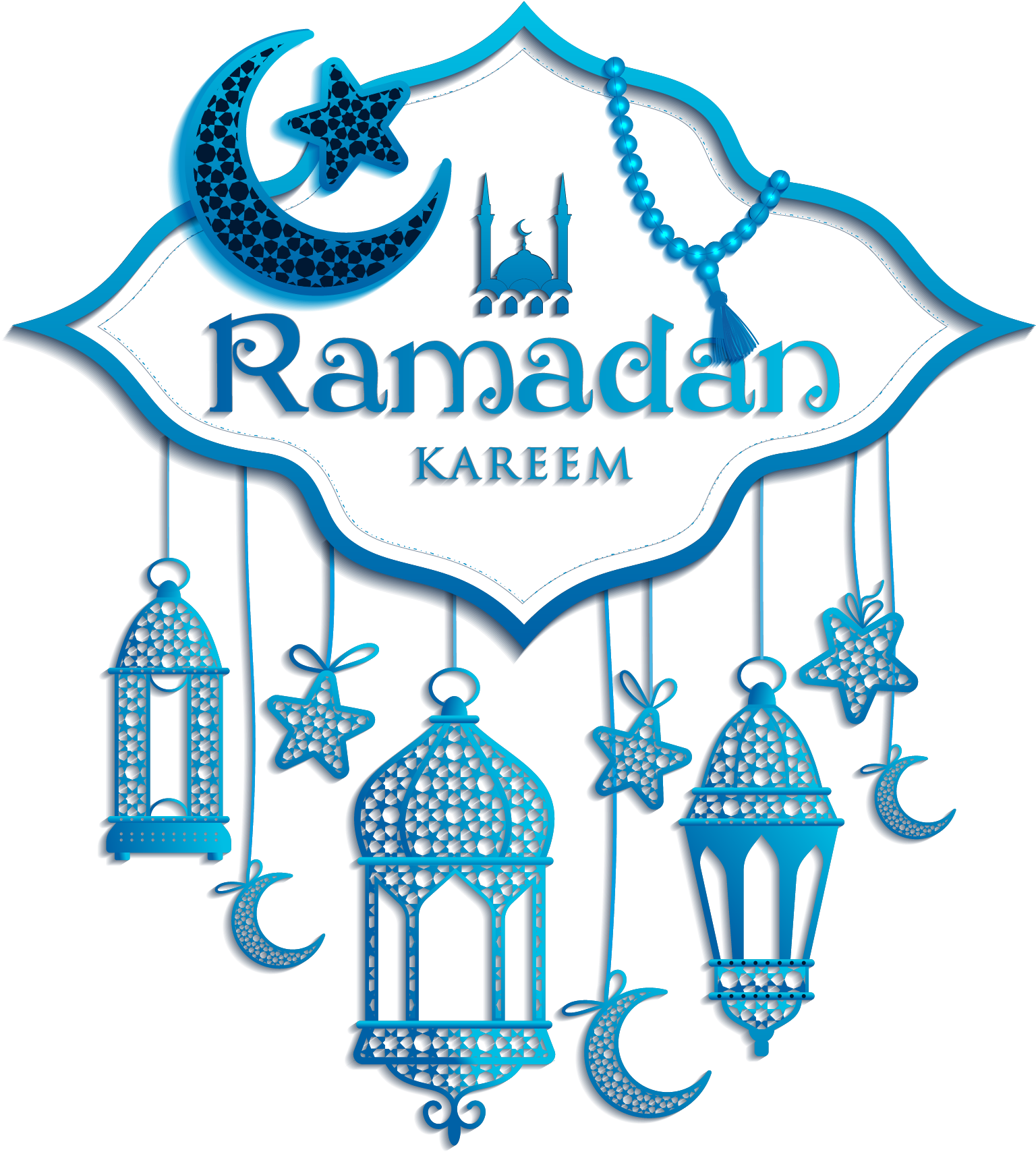 Eid Logo With Green Collor