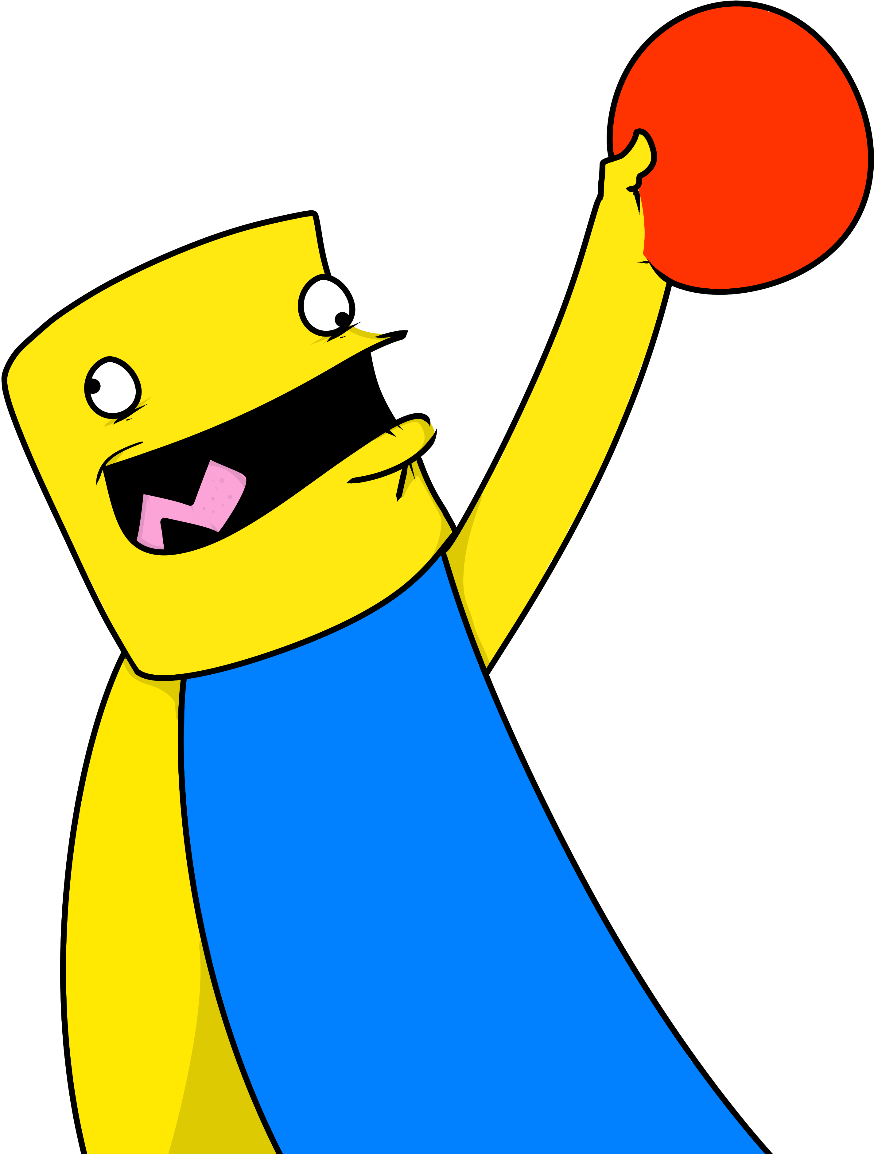 A Friend Of Mine Drew This For My Roblox Dodgeball - Gif Png De Roblox (4000x4000), Png Download