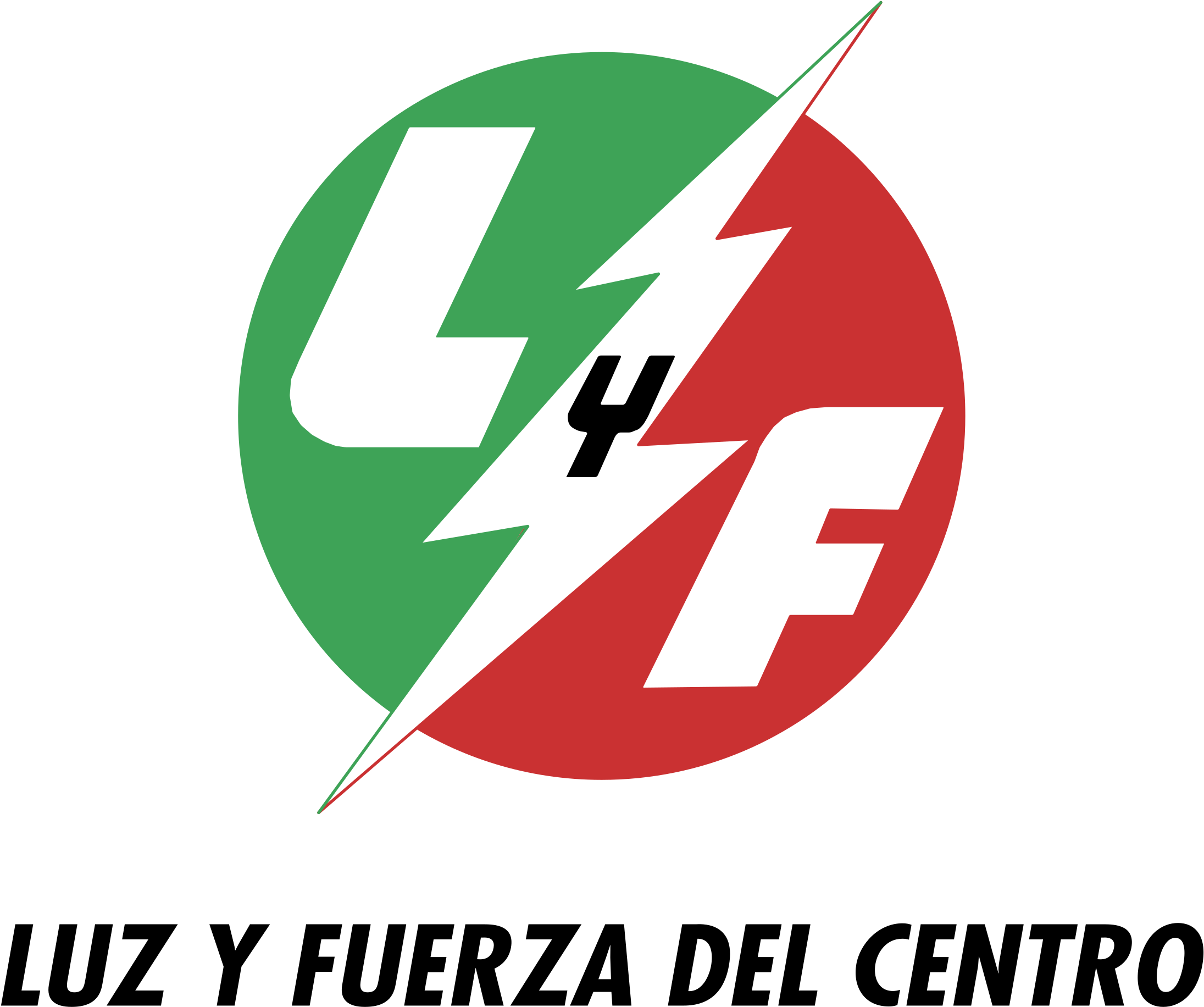 Luz Y Fuerza Del Centro Logo Png Transparent - Luz Y Fuerza Logo (2400x2400), Png Download