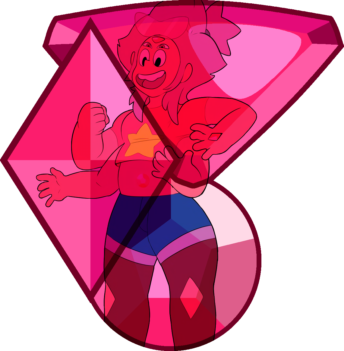 Cuprite Steven Gems - Steven Universe Cuprite (1141x1164), Png Download