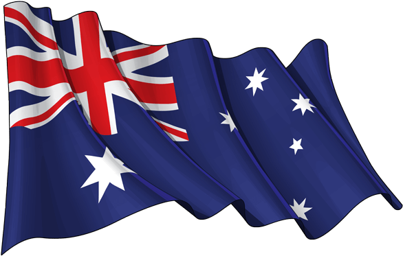 Australian Flag Png - Australia Flag Png (600x404), Png Download