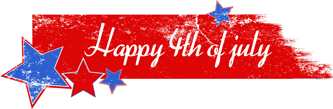 Fotolia 56272098 S - Happy July 4th Png (1079x360), Png Download
