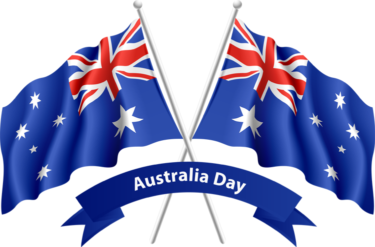 Symbols And National Celebration In Australia - Happy Australia Day 2018 (750x495), Png Download