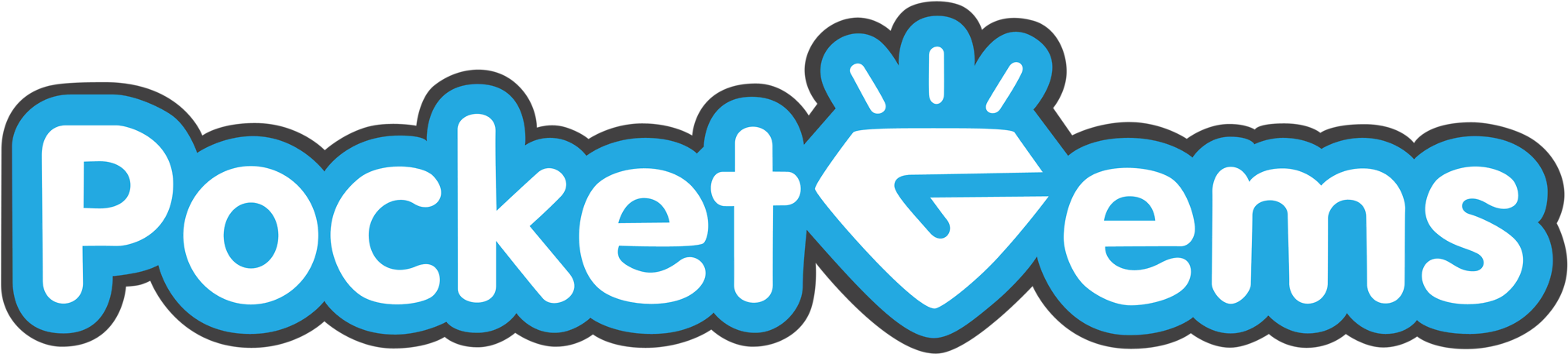 Pocket Gems Logo (2048x475), Png Download