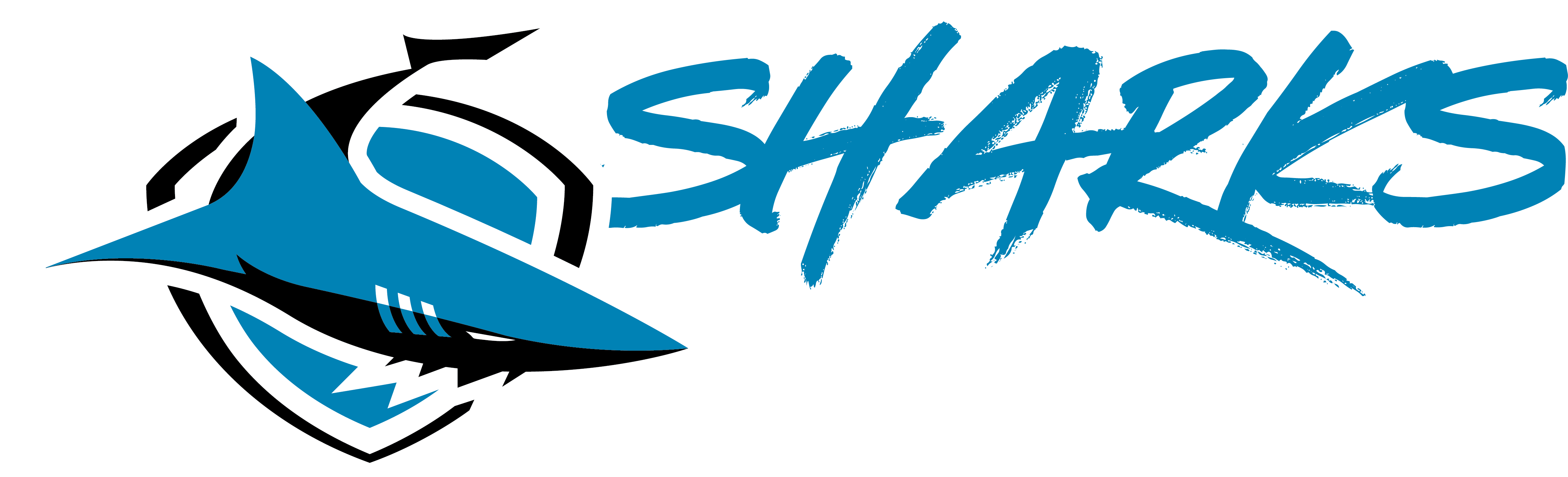 Of The Cronulla Sharks - Shark Team Manchester City (4632x1409), Png Download