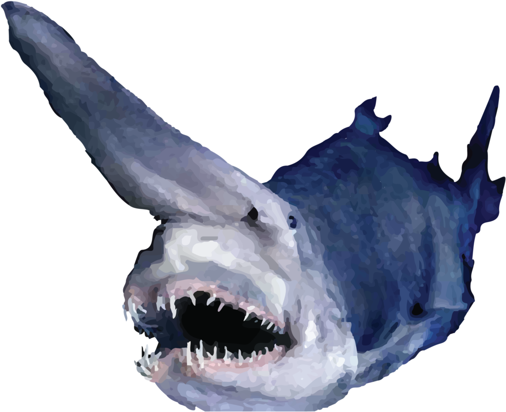 Sharks - Goblin Shark (1000x1280), Png Download