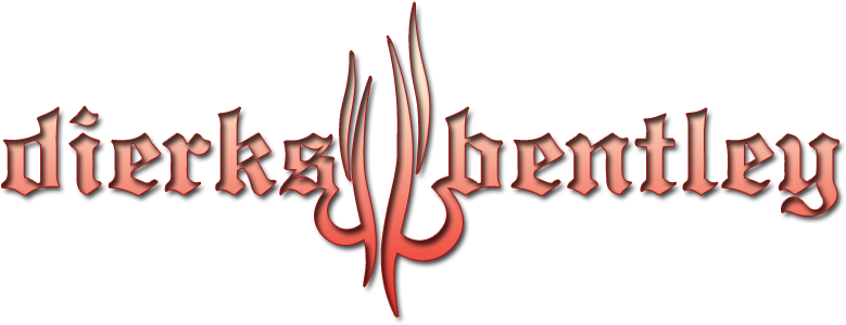 Dierks Bentley Logo Related Keywords Dierks Bentley - Calligraphy (800x310), Png Download