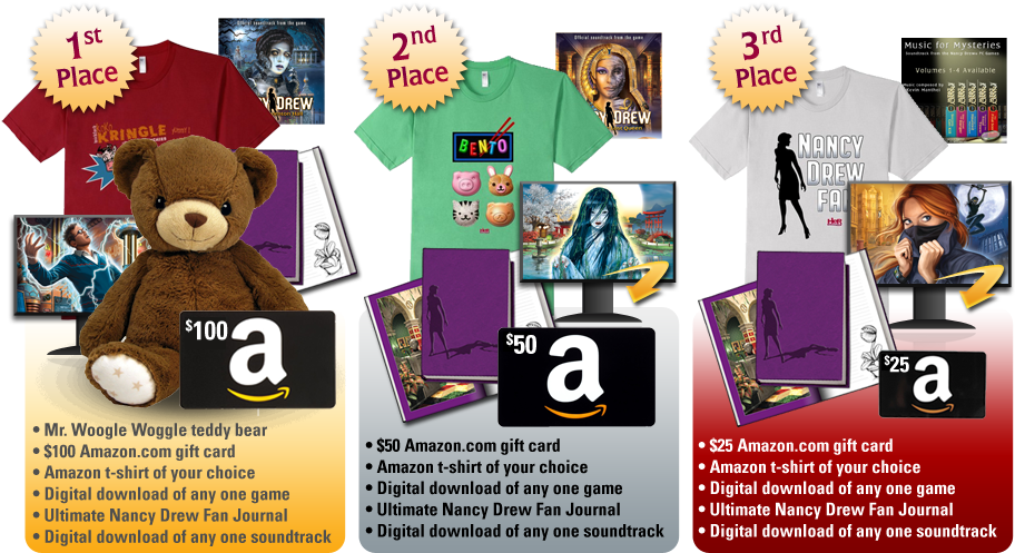 The Winners Of The Nancy Drew Cookie Contest Will Receive - Nancy Drew The Deadly Device #27 (920x514), Png Download