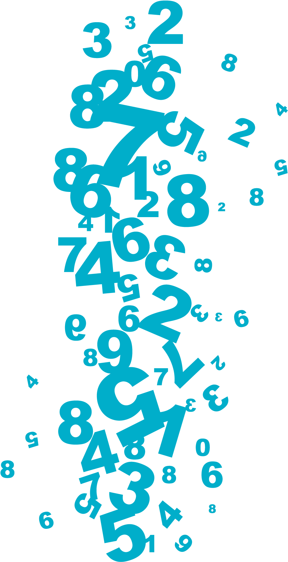 Numeros Fondo-01 - Numeros Sin Fondo Png (960x2000), Png Download