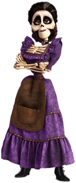 Imelda Arms Crossed - Mama Imelda Coco Costume (400x400), Png Download