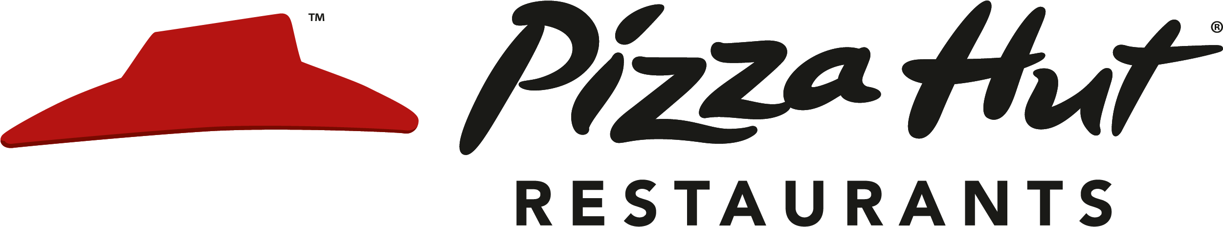 Pizza Hut Restaurants Have Worked With Gee Tee For - Pizza Hut Restaurants Logo (2500x519), Png Download