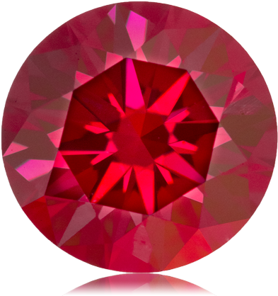 03ct Fancy Purplish Red Diamond Si1 Gia -d000390 $9200 - Red Diamond (403x421), Png Download