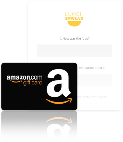 Giftcard Survey - Gift Card Amazon 5 (404x466), Png Download