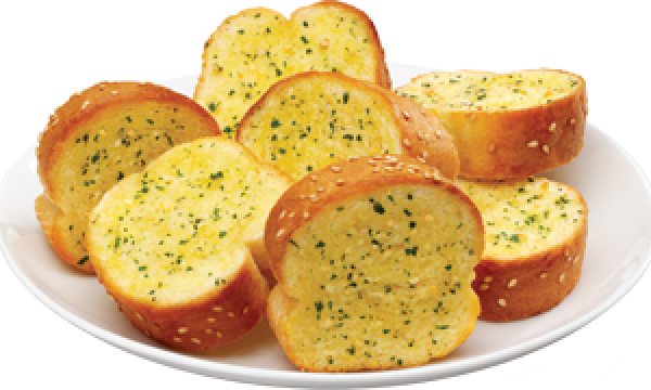 Pizza Hut To Give Away 20,000 Pieces Of Garlic Bread - Garlic Bread No Background (600x360), Png Download