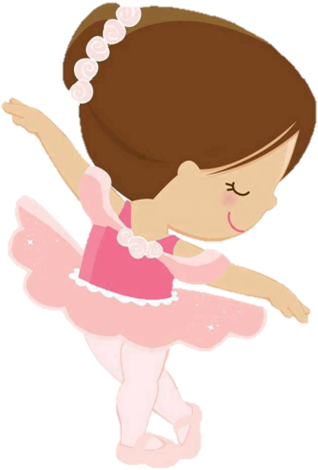 Kit Para Fiestas De Ballet Para Imprimir Gratis - Bailarina Para Imprimir (486x485), Png Download
