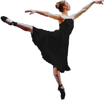 Ballet Transparent Png - Ballet Dancer Silhouette (500x468), Png Download