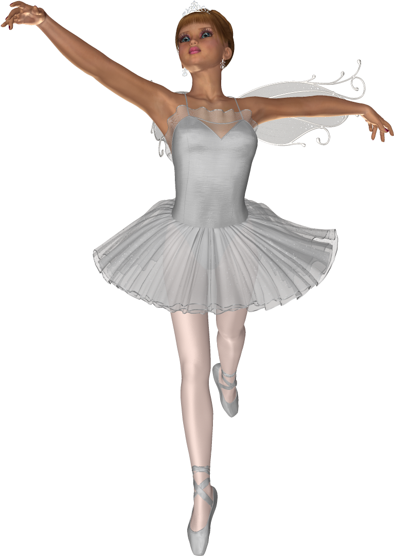 Linda, Belíssima Bailarina Em Png Bailarina Fada - Ballerina Ballet Transparent (1100x1122), Png Download
