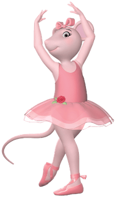Angelina Croisé Derrière - Angelina Ballerina Png (400x400), Png Download