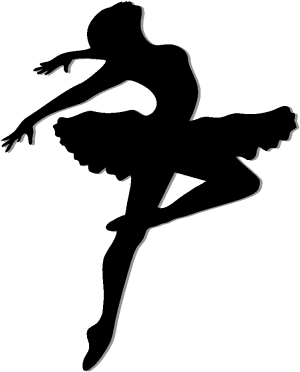 A Poetisa Bailarina - Bailarinas De Ballet Siluetas (400x400), Png Download