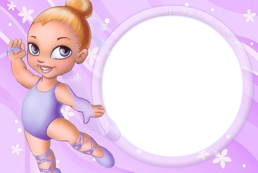 Bailarina-baby - Cartoon (898x602), Png Download