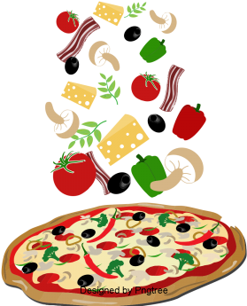 Delicious Pizza Creative Material Design, Pizza, Food, - Zad Jewelry Pizza Slice Stud Earrings, Silver, Women's (360x360), Png Download