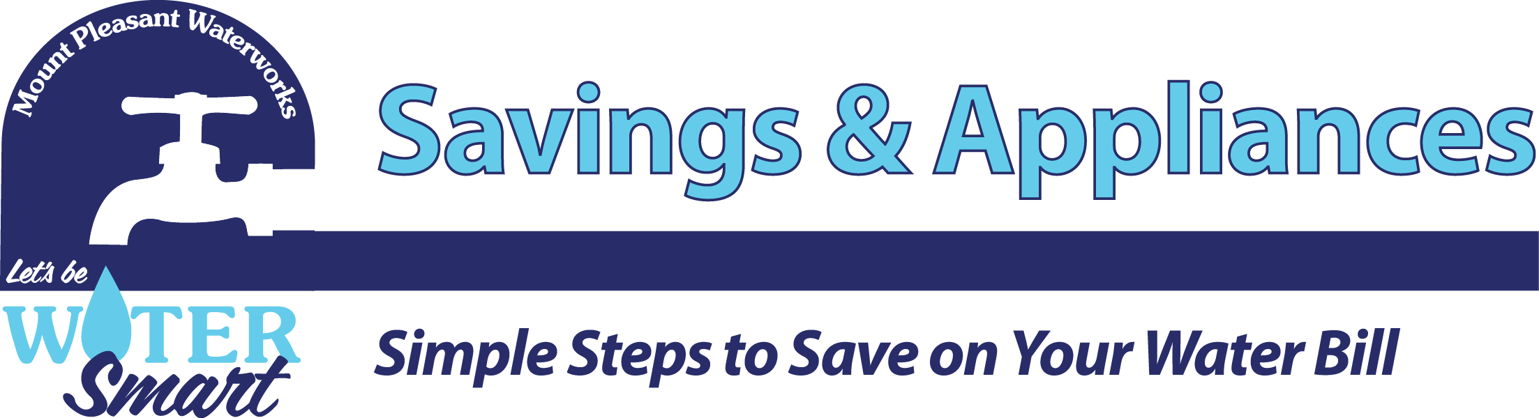 Most People Visit Their Water Heaters Only If The Hot - Mount Pleasant Waterworks (2206x600), Png Download