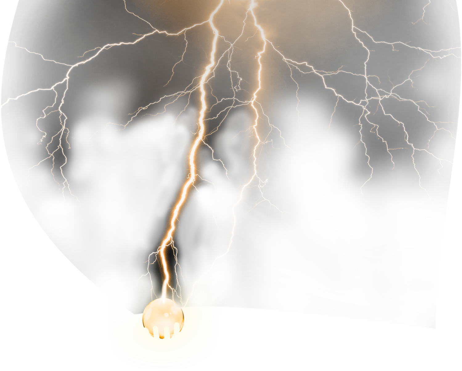 The Gallery For > Lightning Ball Png - Information (1499x1205), Png Download