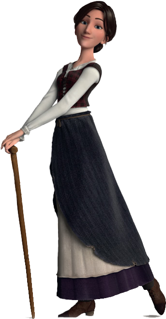 Odette - Ballerina Movie Characters (360x688), Png Download