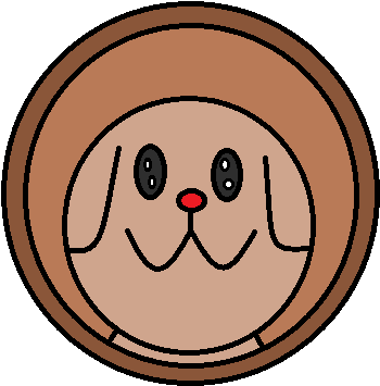 The Cute Puppies - Sarawak Fa (451x398), Png Download