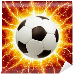 Lightning Ball Png Download - Bierviltjes Voetbal Thema Print (400x400), Png Download