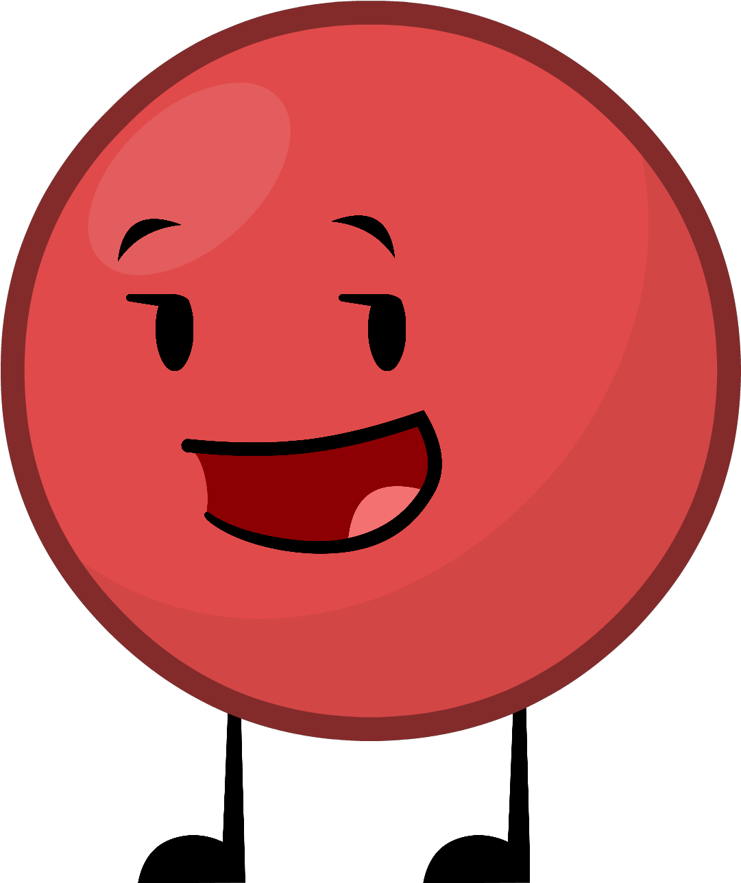 Rubber Ball - Battle For The Big B Mars (1299x1398), Png Download