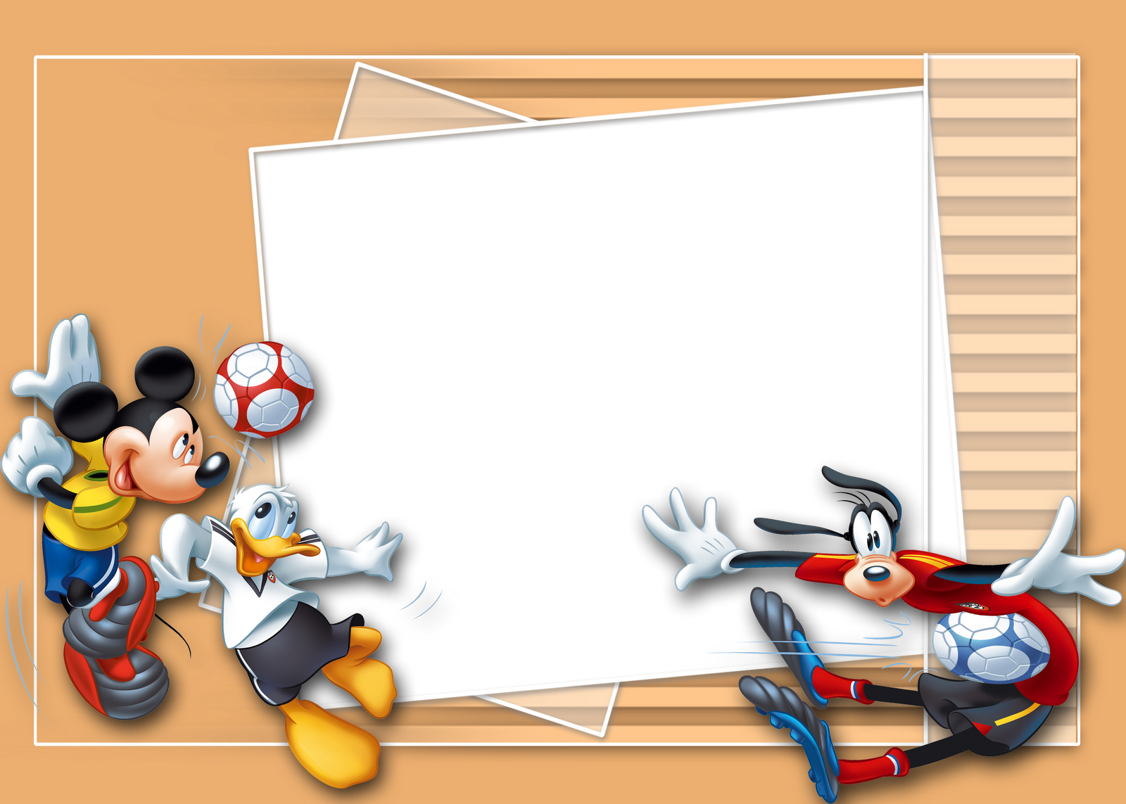 Marcos De Mickey Y Sus Amigos, Formato Png - Cadre Mickey (1600x1143), Png Download