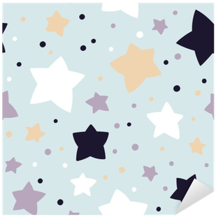 Seamless Pattern With Stars - Wallpaper (400x400), Png Download