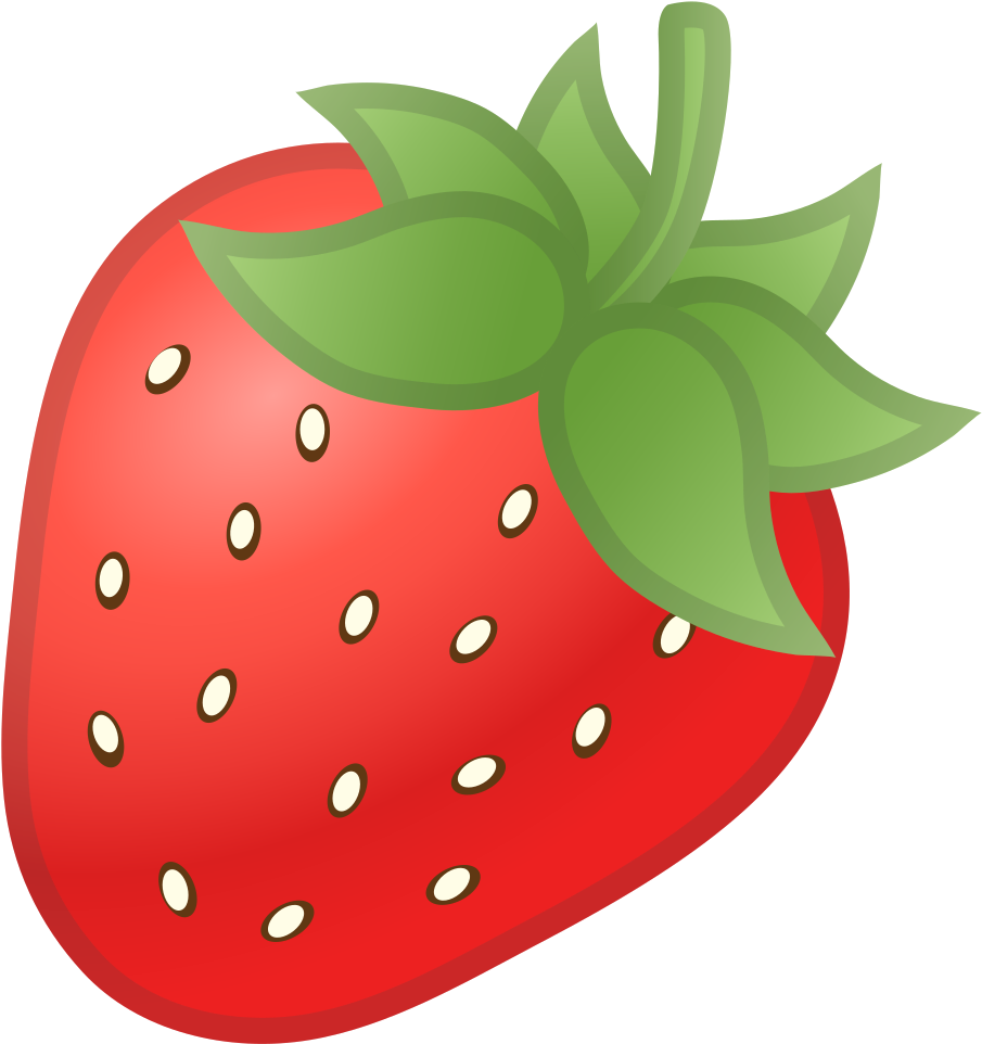 Clipart Freeuse Download Strawberry Icon Noto Food - Strawberry Icon (1024x1024), Png Download
