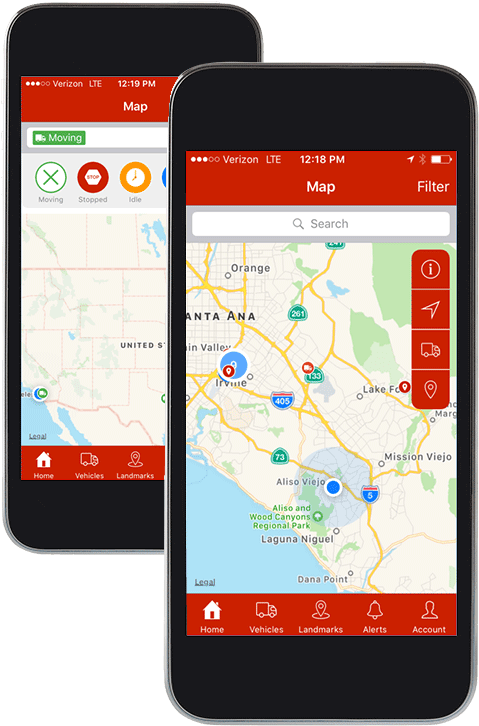 Gps Fleet Management And Tracking Solutions - Inilex Inc. (566x752), Png Download