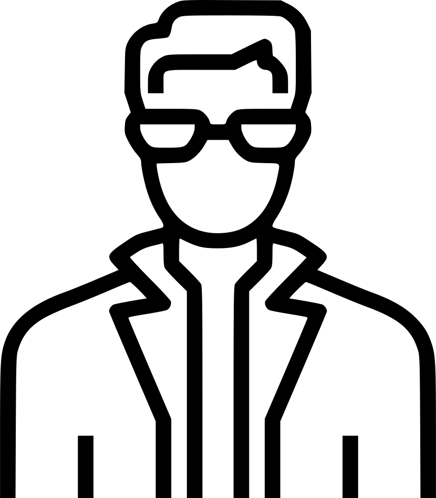 Entrepreneur Comments - White Icon Of Entrepreneur (858x980), Png Download
