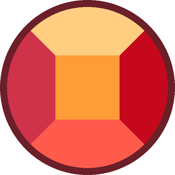 Pruskite Ruby Gemstone - Angel Tube Station (600x600), Png Download