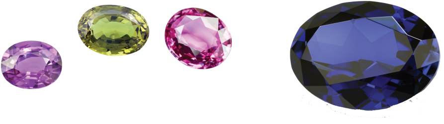 Blue Sapphires - Garnet (910x276), Png Download
