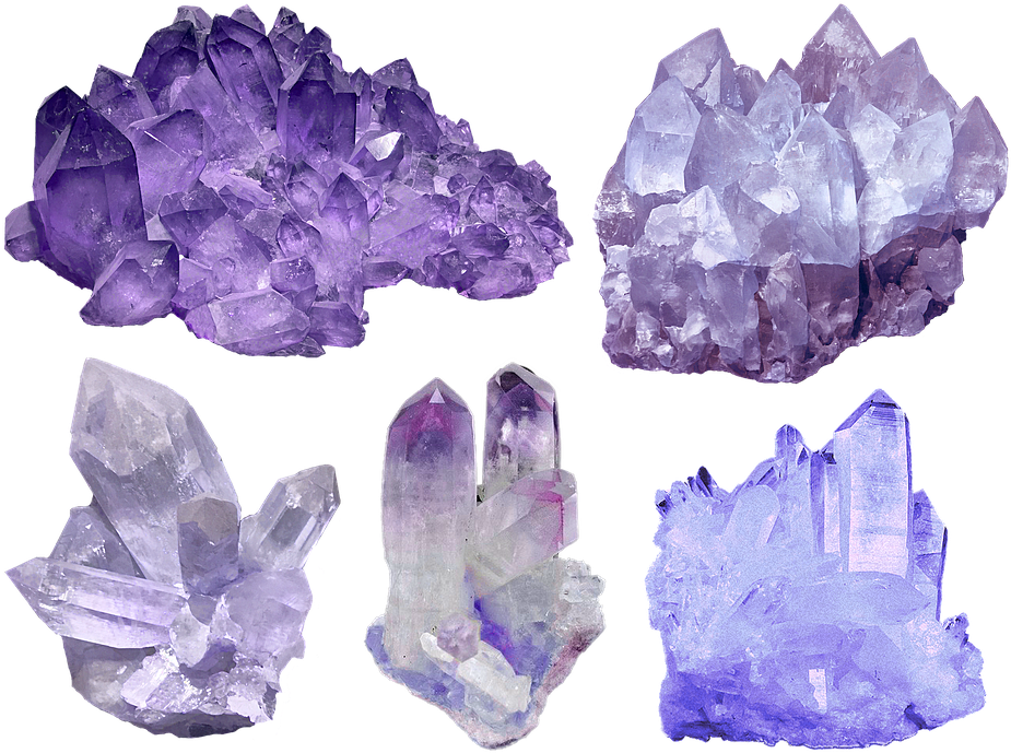 Crystals Gems (447x340), Png Download