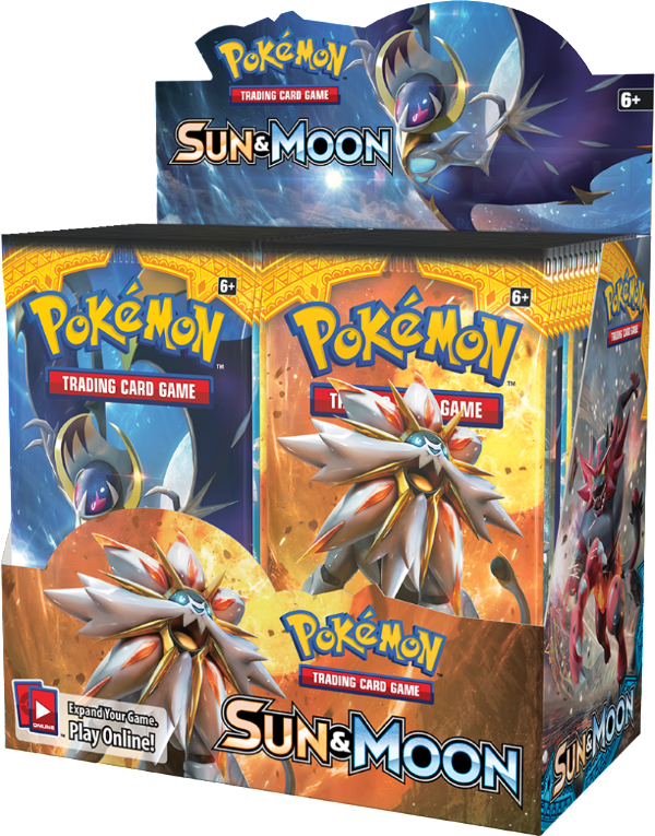 Pokemon Sun & Moon Base Set Sm1 Booster Box - Sun Moon Booster Box (600x765), Png Download