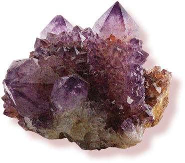 Amethyst - Society6 Mineral Rug - 2' X 3' By .eg. (400x352), Png Download