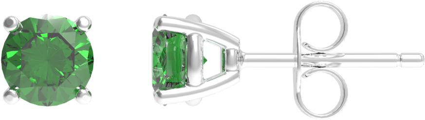 Ok Earrings Side - Earring (1000x1000), Png Download