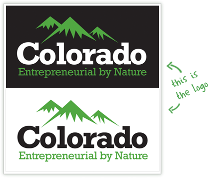 Colorado Entrepreneurial By Nature (416x359), Png Download