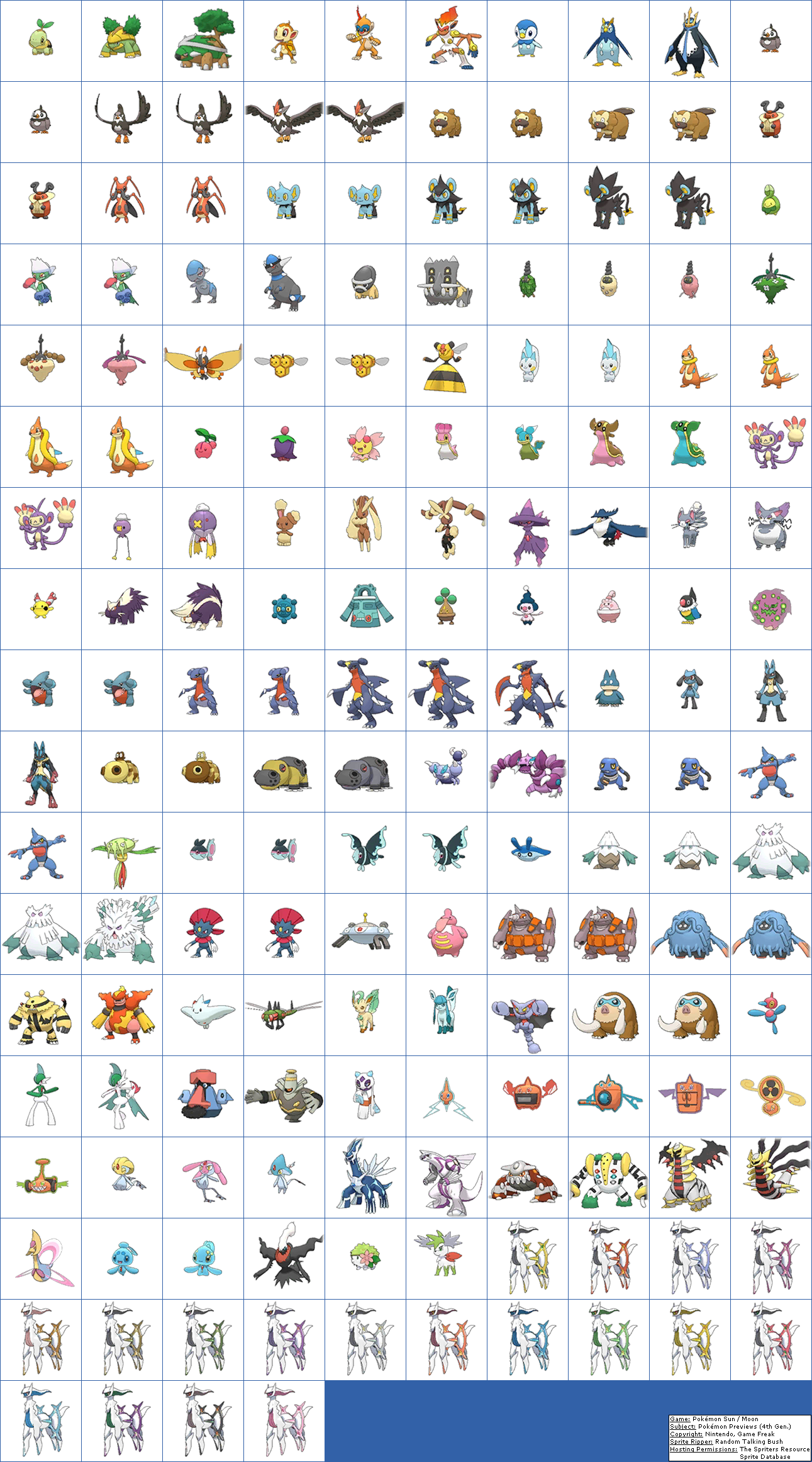 Click For Full Sized Image Pokémon Previews (1291x2323), Png Download