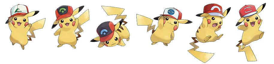 Cap Pikachu - Ash Pikachu Z Move (914x216), Png Download