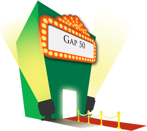 Gap 50 Entrepreneur Awards - Investment (605x600), Png Download
