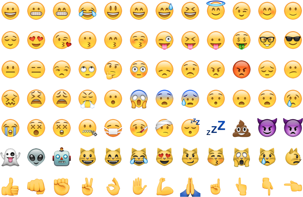Download Este Pack Contém Todos Os Emojis Do Whatsapp Em Formato - Icon