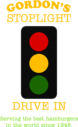 Stop Light With Stand (307x521), Png Download
